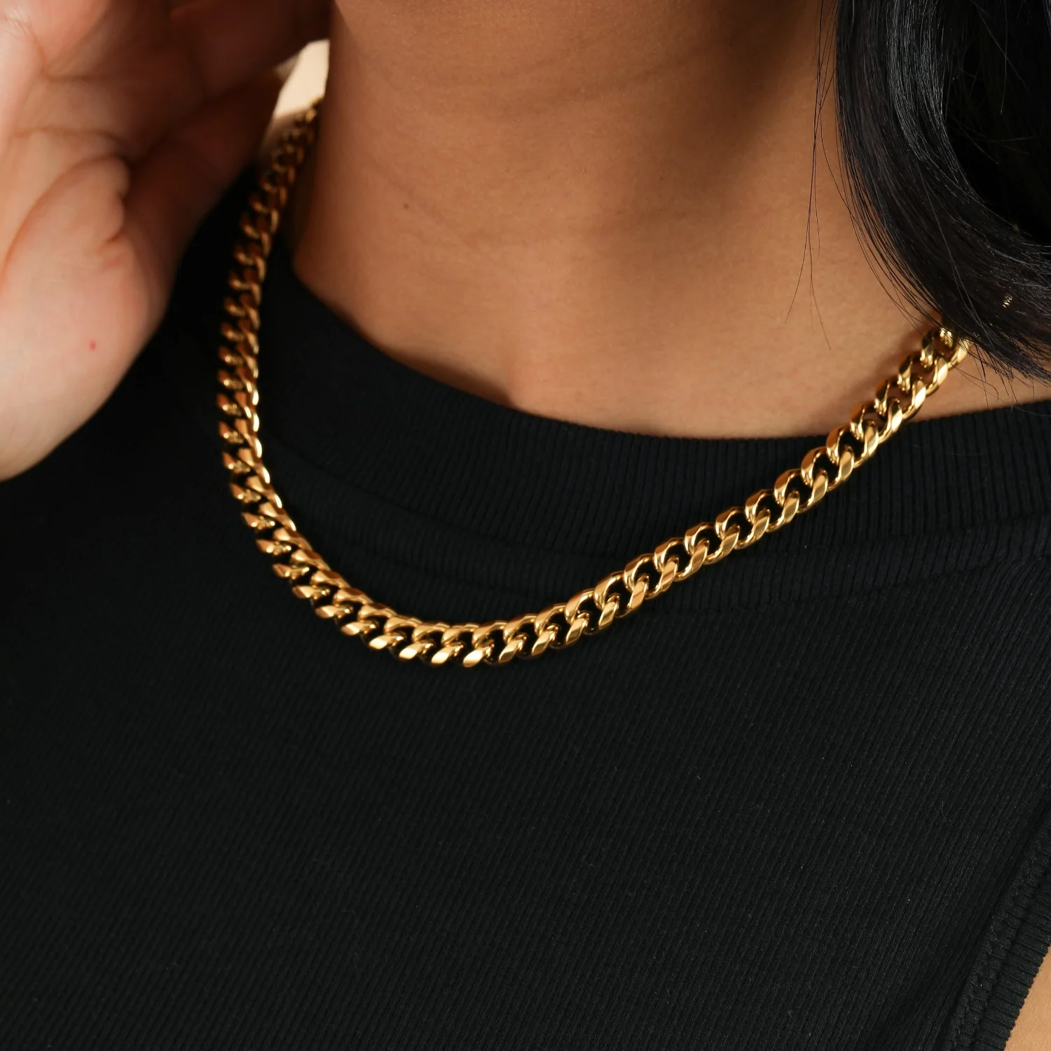 Miami Cuban Link Chain - 8mm - Image 8