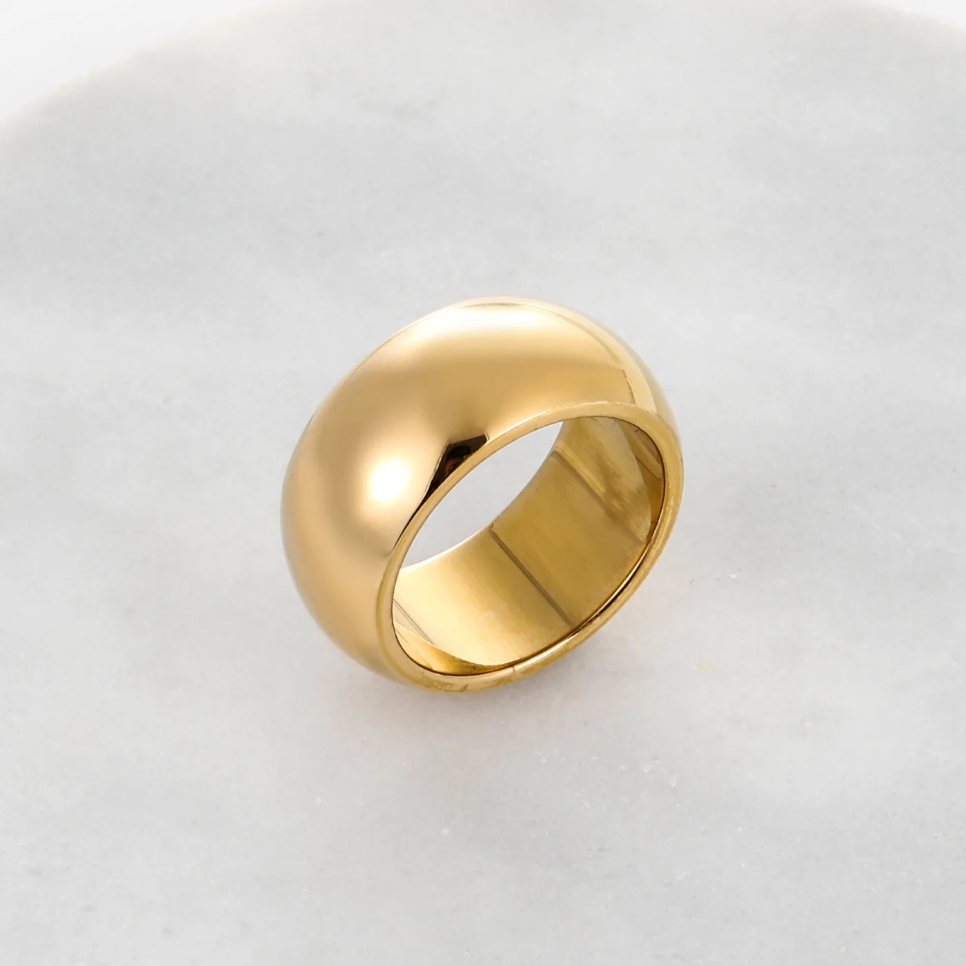 Minimal Wide Band Ring - Image 2