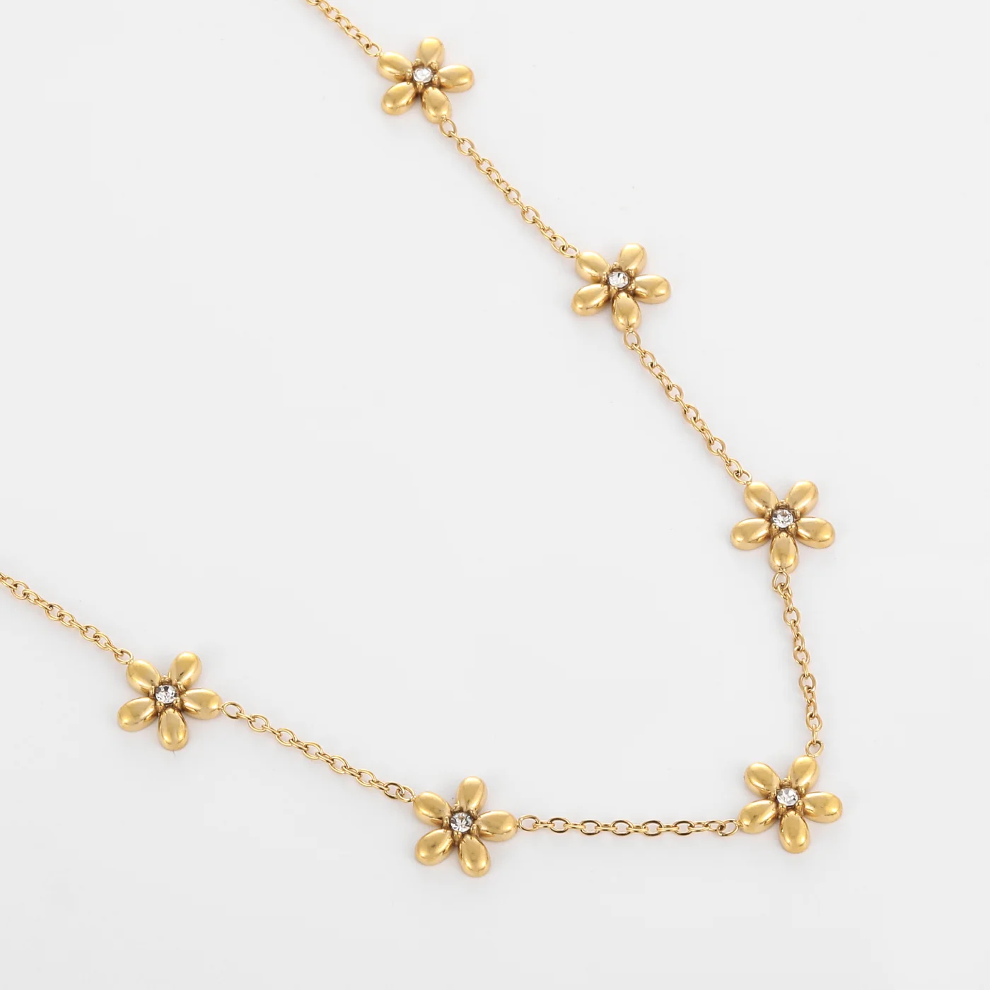 Multi Flower Necklace - Image 3