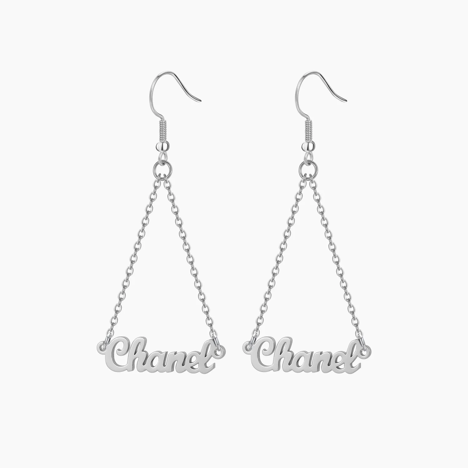 Name Dangle Earrings - Image 4