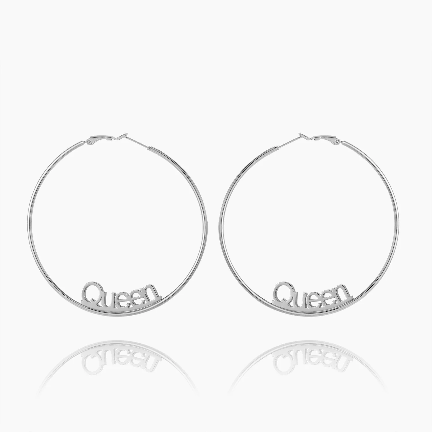 Name Hoop Earrings - Image 3