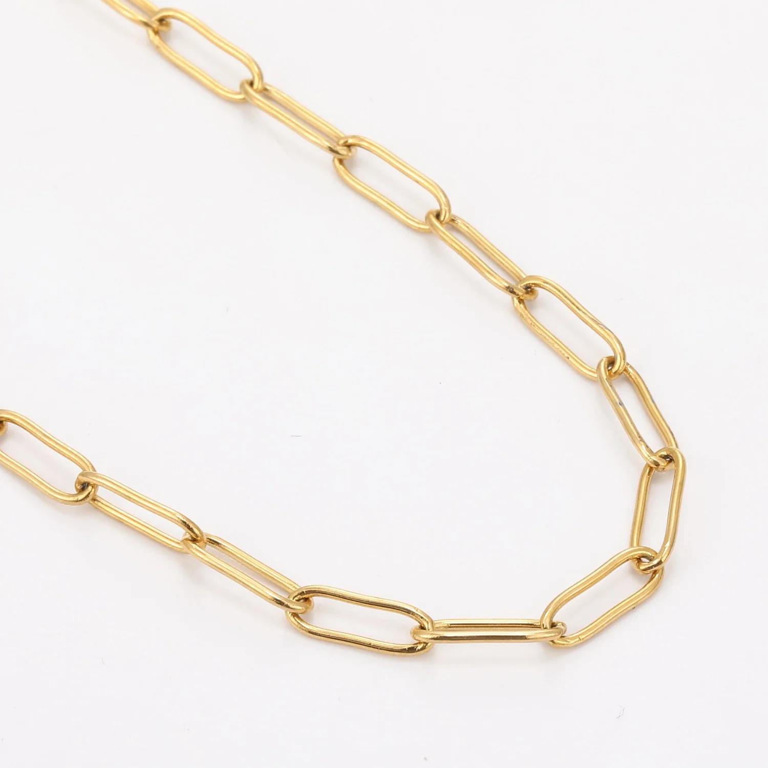 Paper Clip Bracelet - 4mm - Image 3