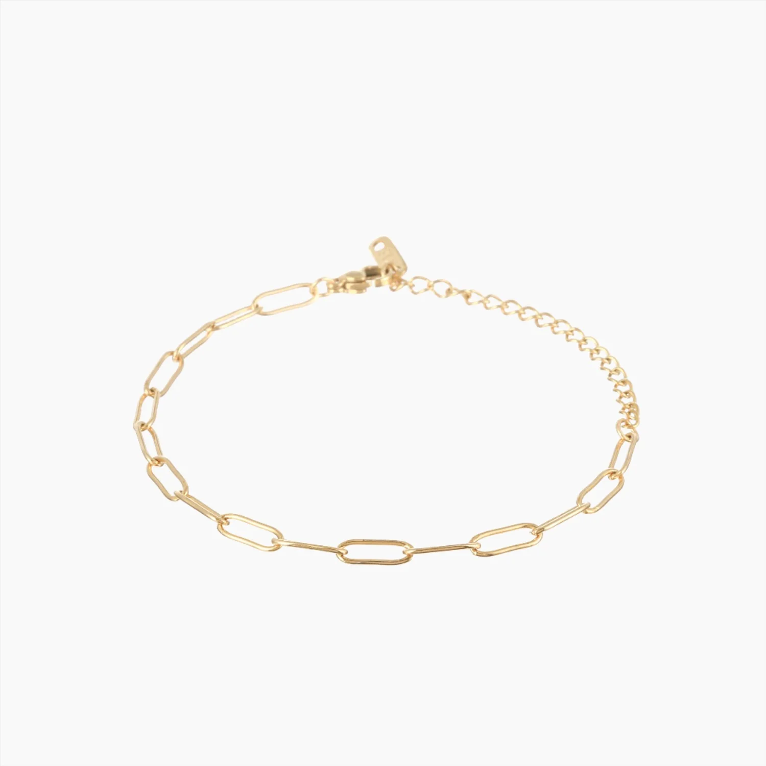 Paper Clip Bracelet - 4mm - Image 5