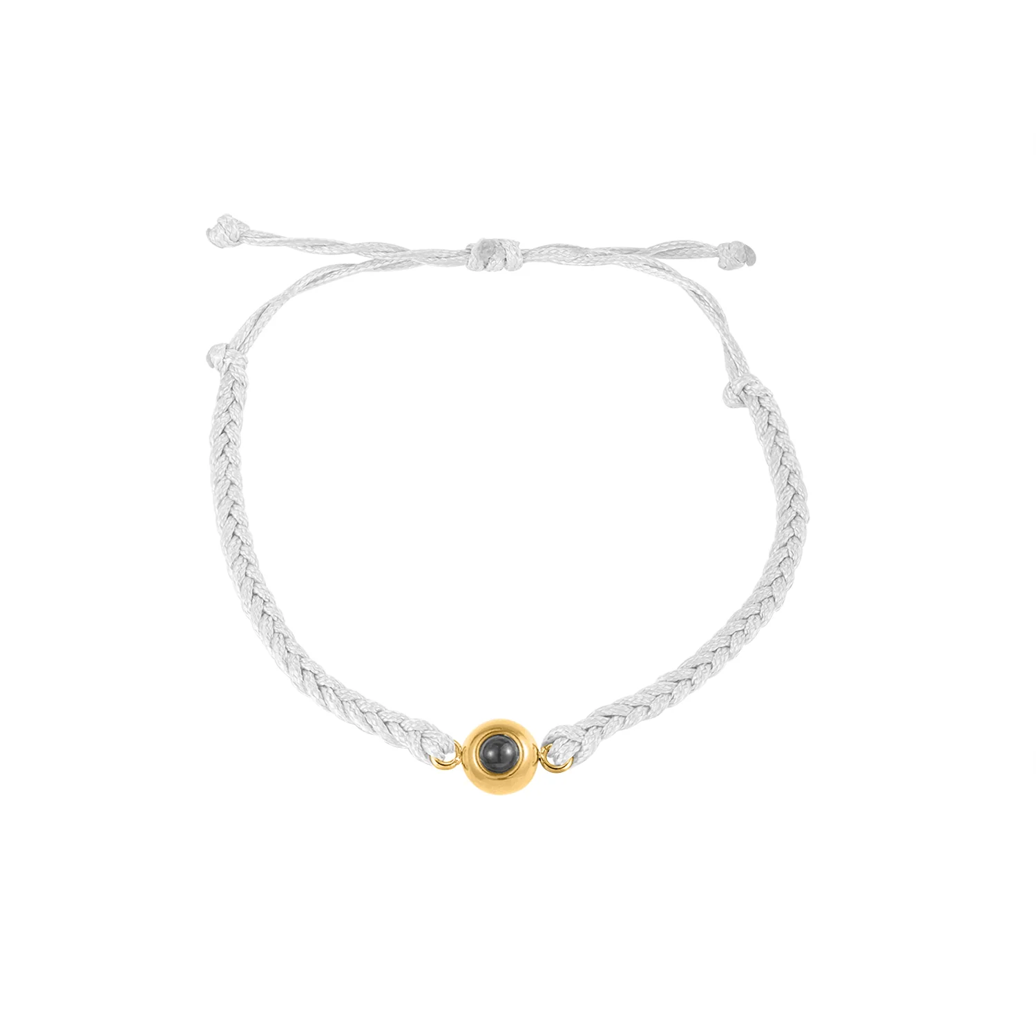 Personalized Circle Photo Bracelet - Image 5