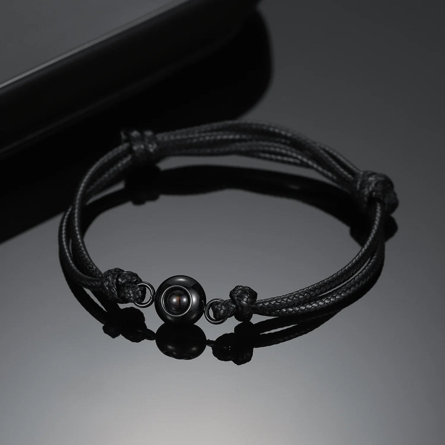 Personalized Circle Photo Bracelet - Image 7