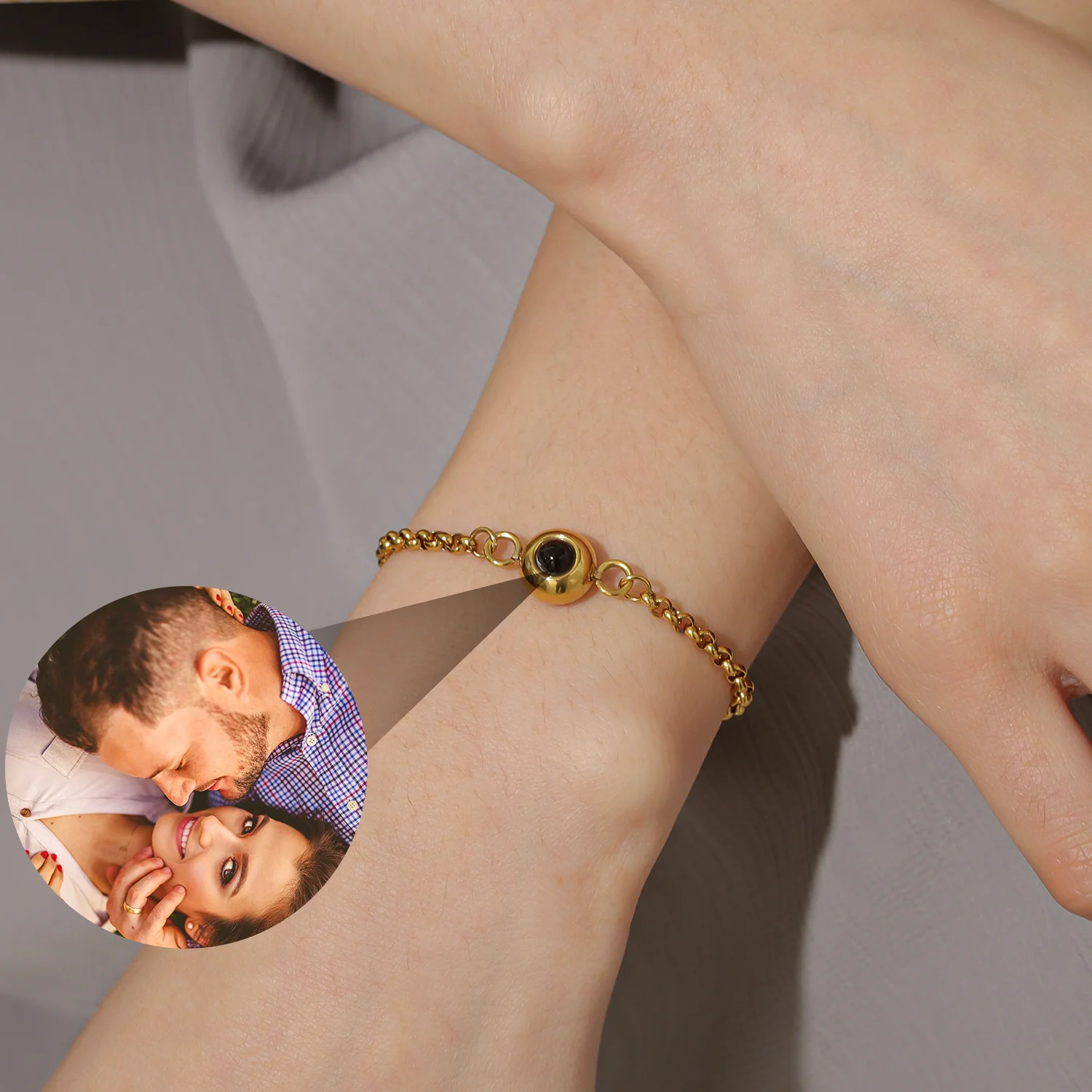 Personalized Photo Bracelet - Image 3