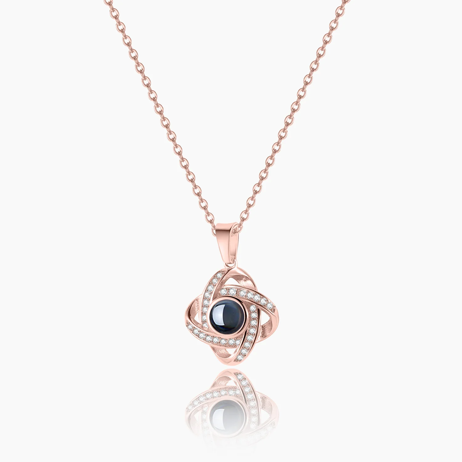 Personalized Photo Projection Necklace - Image 6
