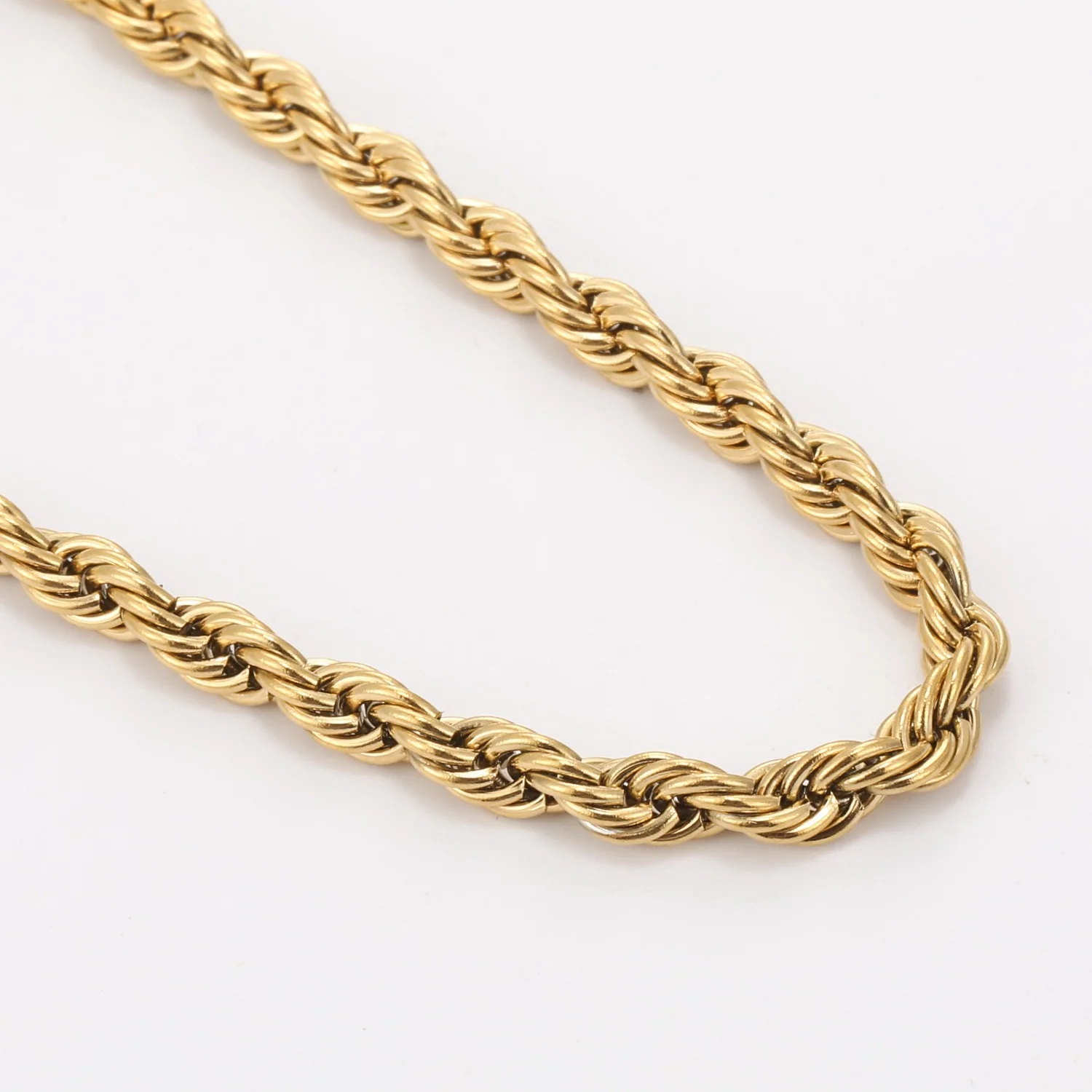 Rope Chain Bracelet - 4mm - Image 3