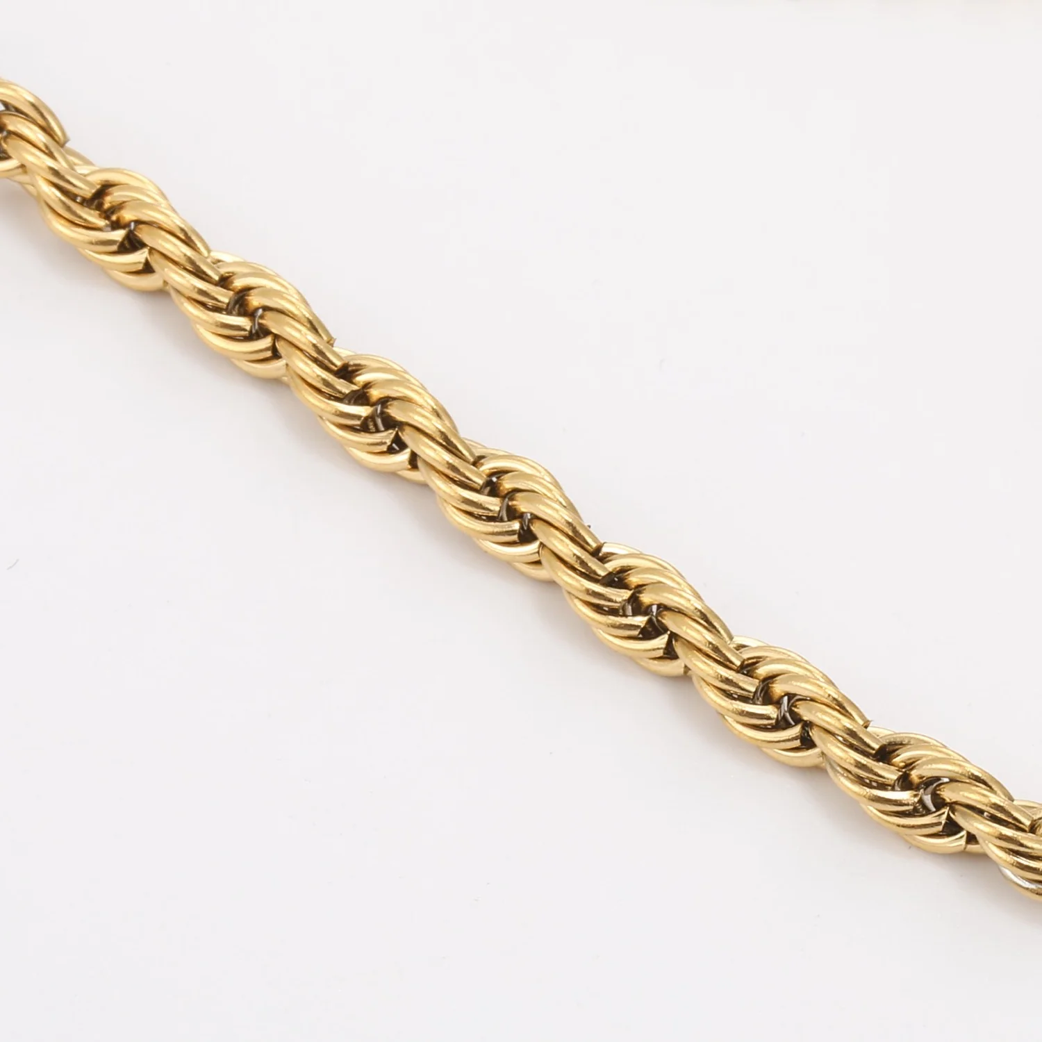 Rope Chain Bracelet - 4mm - Image 4