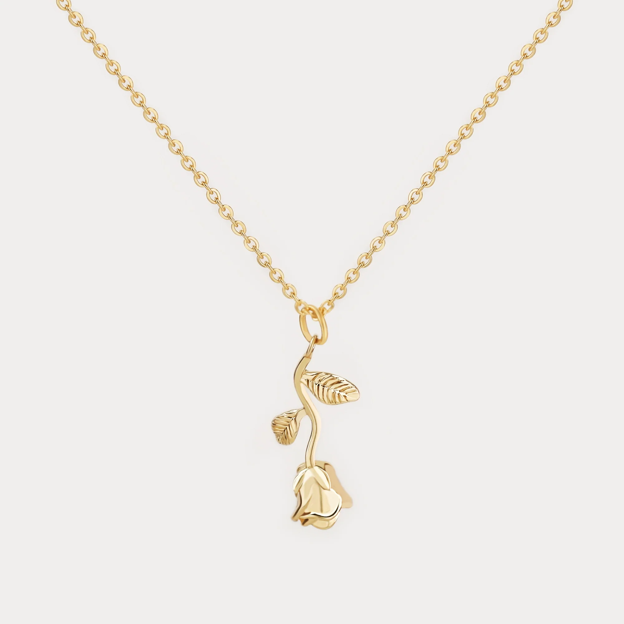 Rose Pendant Necklace - Image 6