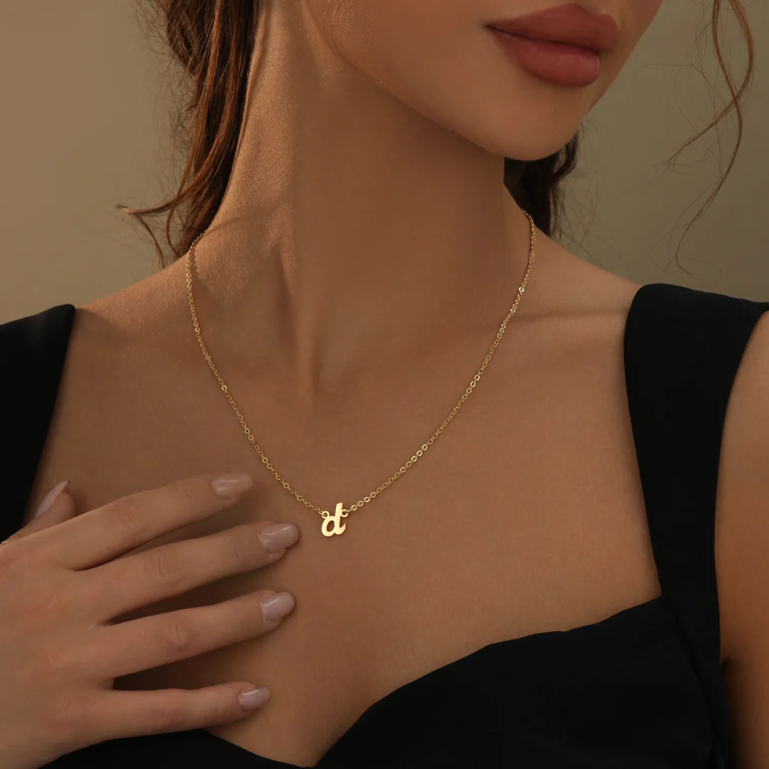 Small Letter Necklace - Image 3