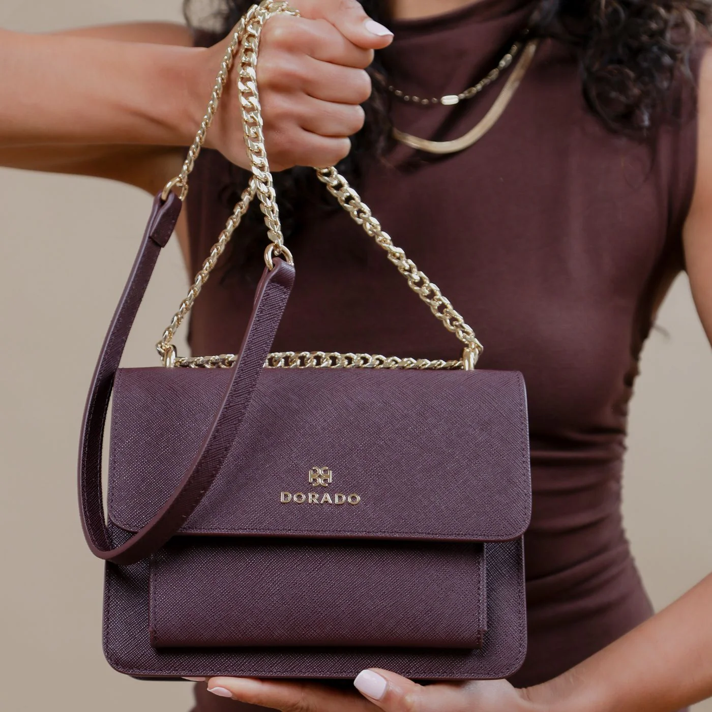 Sorella Crossbody Bag - Plum - Image 4