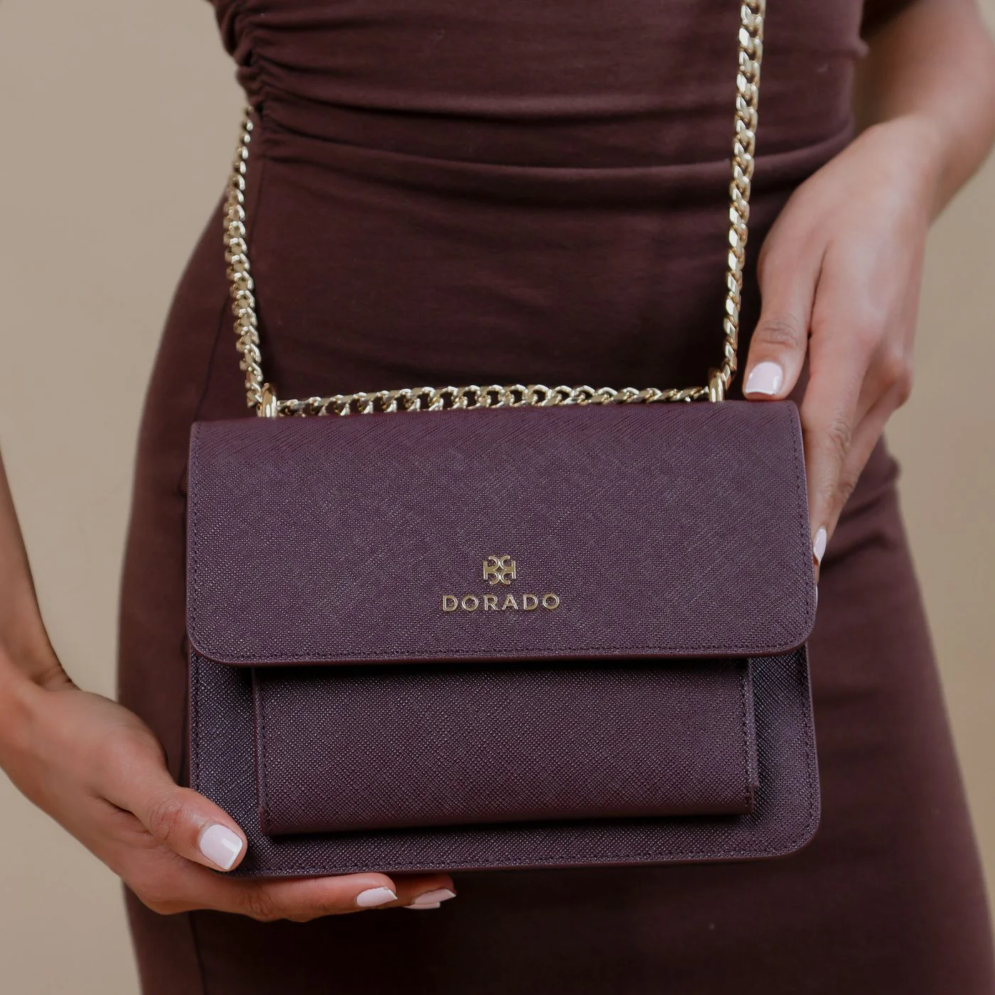 Sorella Crossbody Bag - Plum - Image 6