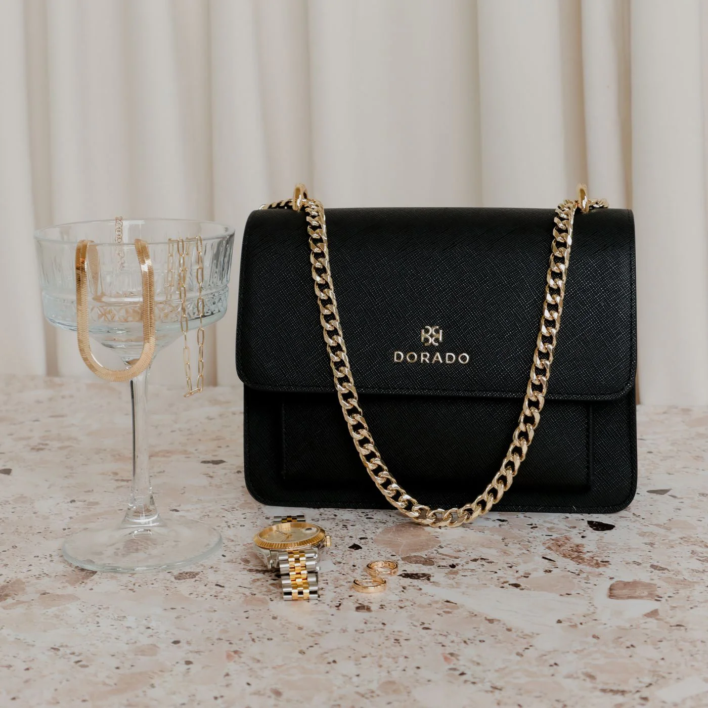 Sorella Crossbody Bag - Black - Image 4
