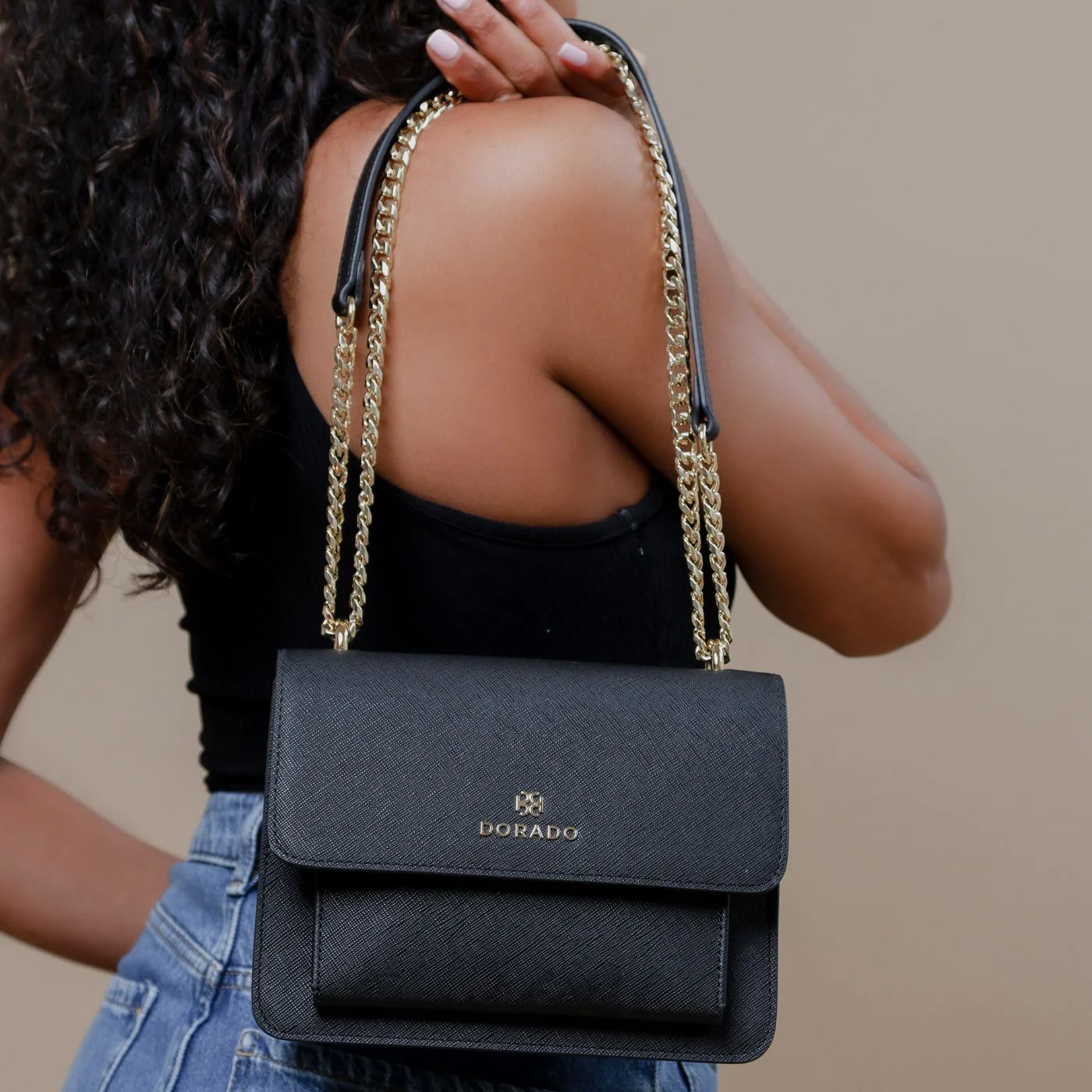 Sorella Crossbody Bag - Black - Image 5