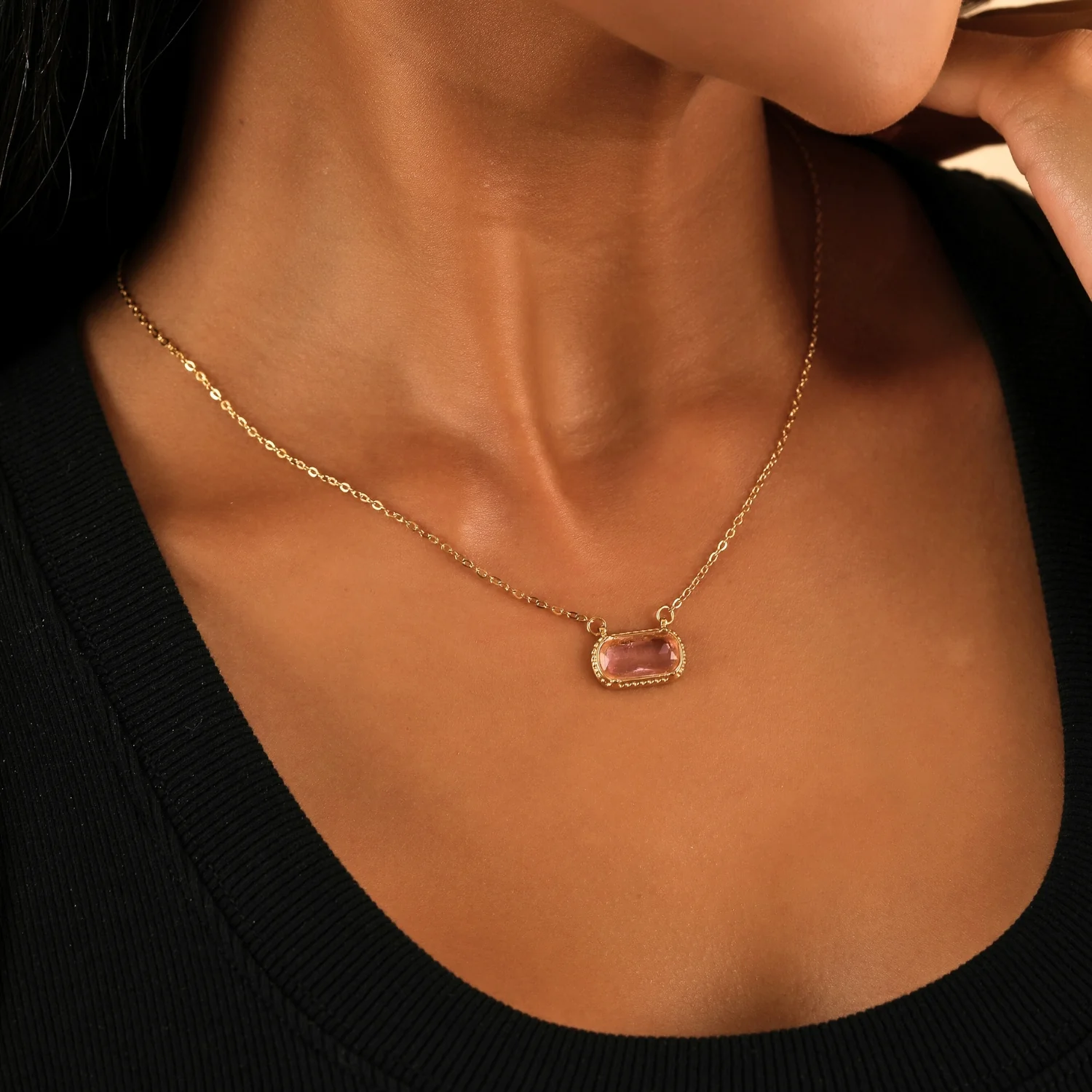 Stone Pendant Necklace - Image 13