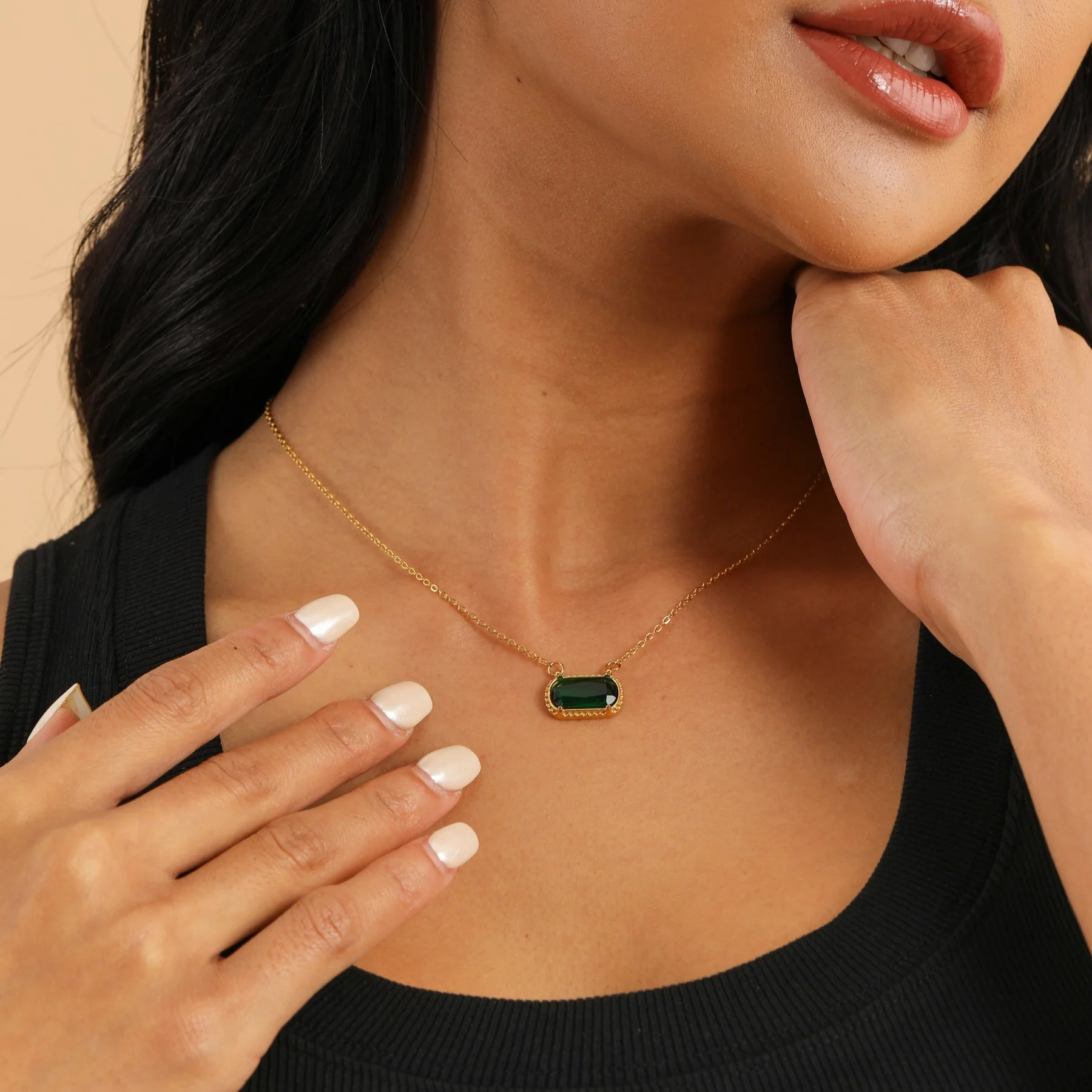 Stone Pendant Necklace - Image 5