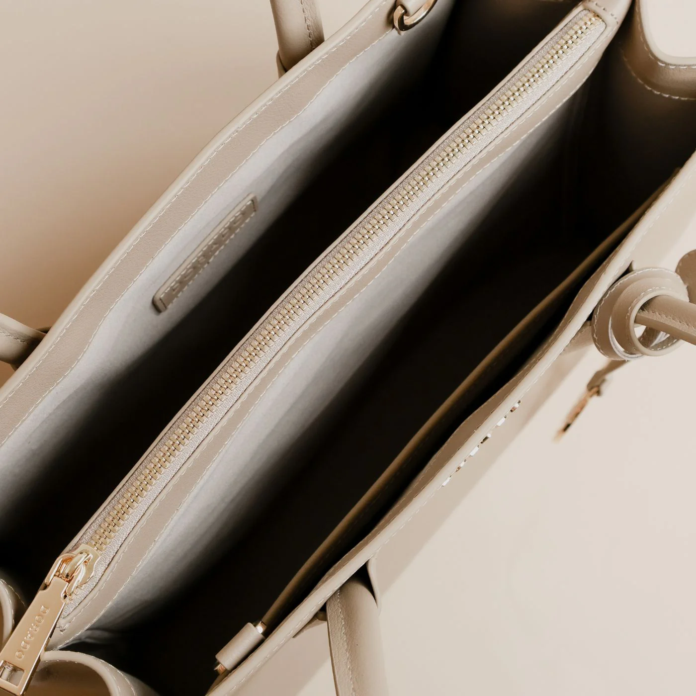 Vastella Tote Bag - Taupe - Image 3