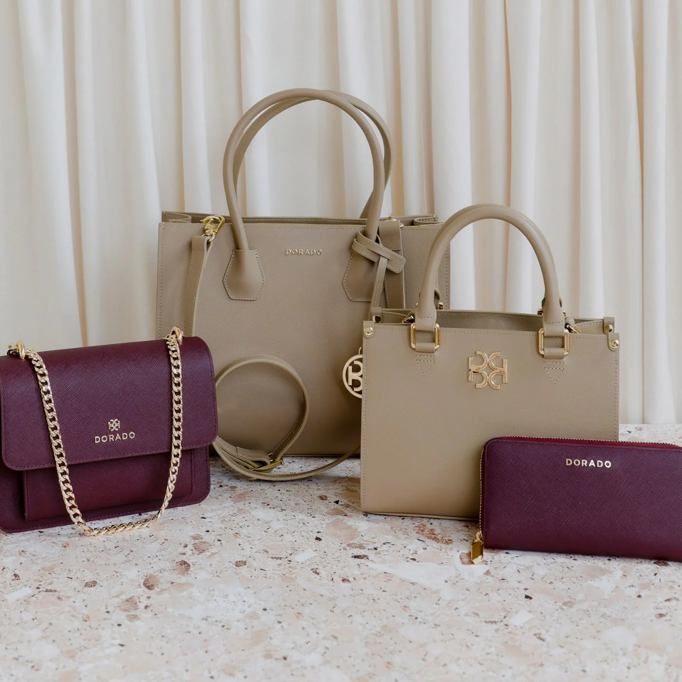 Vastella Tote Bag - Taupe - Image 5