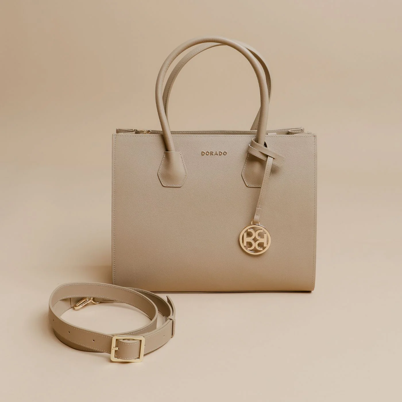 Vastella Tote Bag - Taupe - Image 7