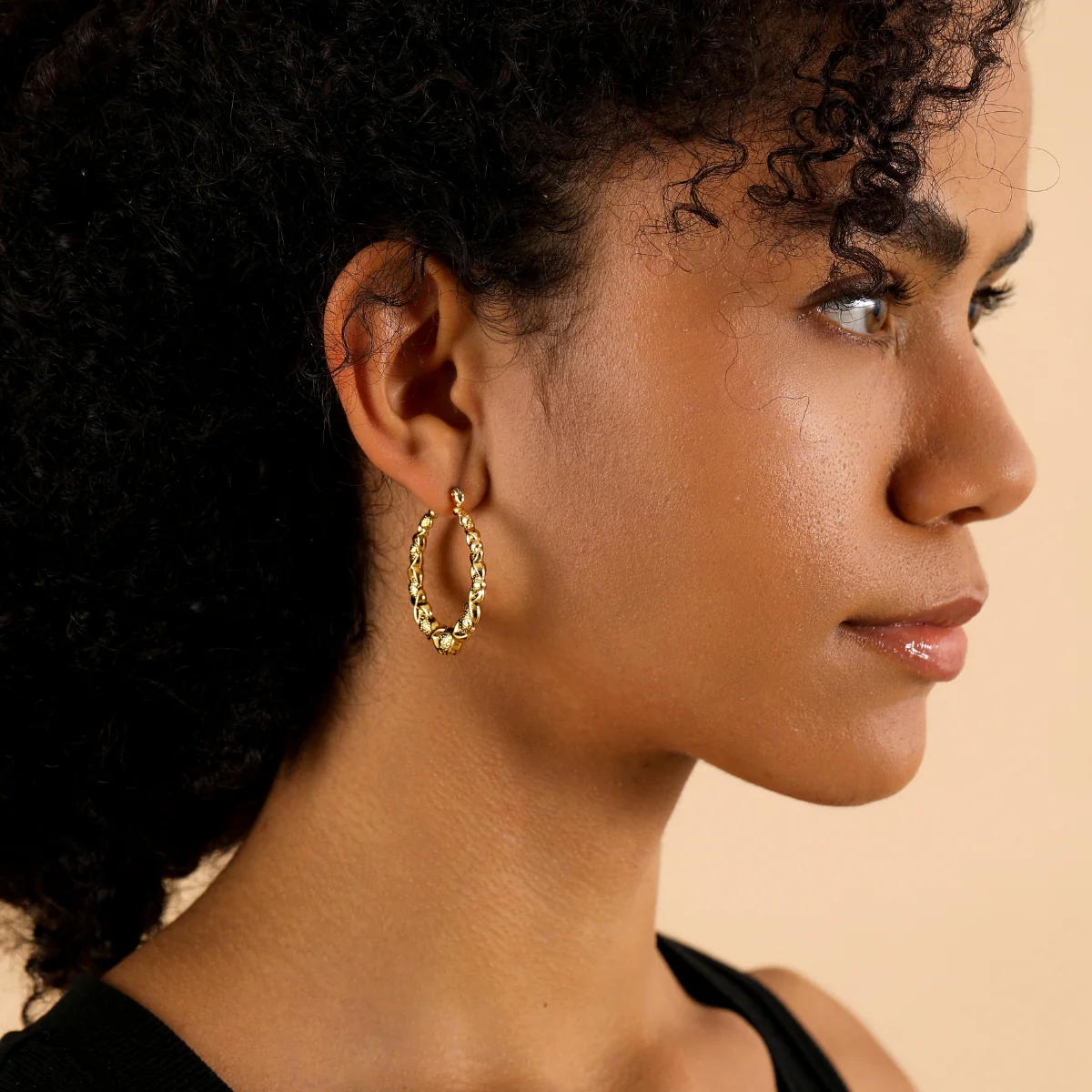 XOXO Hoop Earrings - Image 2