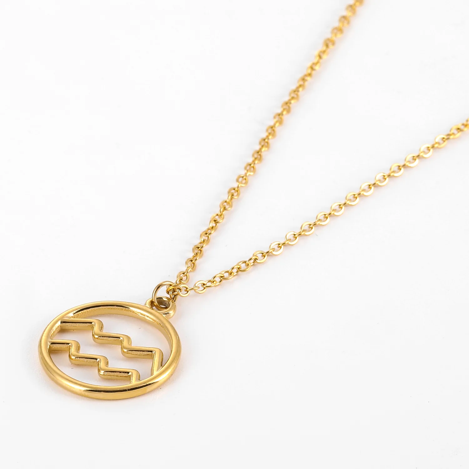 Zodiac Sign Pendant Necklace - Image 4
